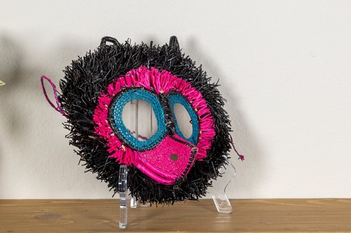 Pink Nightmare Owl Mask - Picture 8 of 11