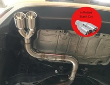 PIPE DYNAMICS VW Golf MK7 1.4tsi 140-150BHP Heck-Endschalldämpfer Entfernung