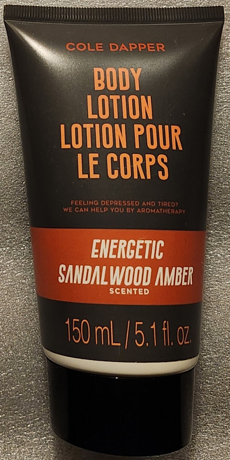 Dapper Body Cole Dapper Body Lotion 4 ct. Energetic Sandalwood Amber scented 5.1 oz ...