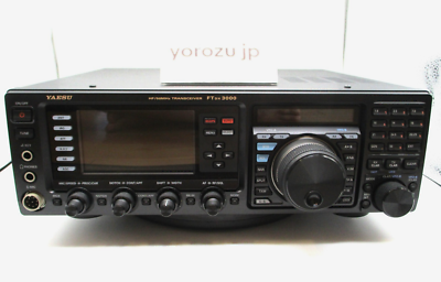 ヤエスFTDX3000 TRANSCEIVER　中古並 Yaesu FTDX3000 Ham Radio HF/50MHz 100W transceiver with remote