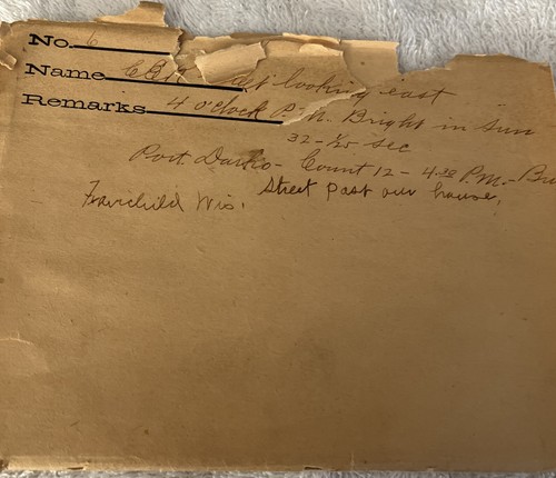 1908 Film Negative Ketchum Family of 5 Portrait  Wisconsin Hydro Metal Developer - Picture 4 of 5