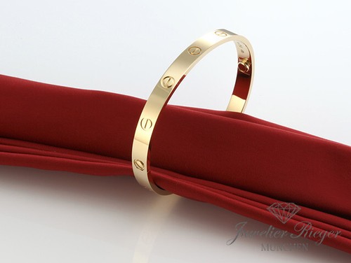Cartier Armreif Love Gelbgold 750 Größe 16 Alter 2021 Gold Herren Armband - Bild 3 von 5