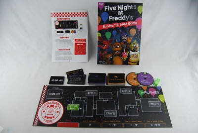 Funko Family Card Games - Five Nights at Freddy's - SURVIVE 'TIL 6 AM GAME