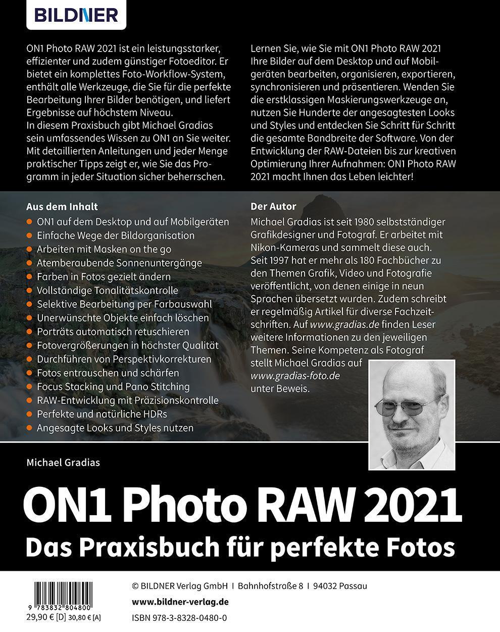 Thumbnail - On1 Photo Raw 2021 | Das Praxisbuch Für Perfekte Fotos | Michael