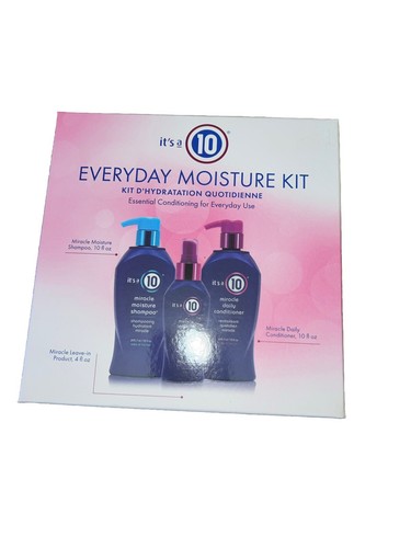 It's A 10 Everyday Moisture Kit (Miracle Shampoo, Conditioner, Leave In 2024