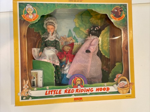 #1155 Vintage Bikin Rotkäppchen Puppenset. Geöffnete Box - Bild 15 von 19