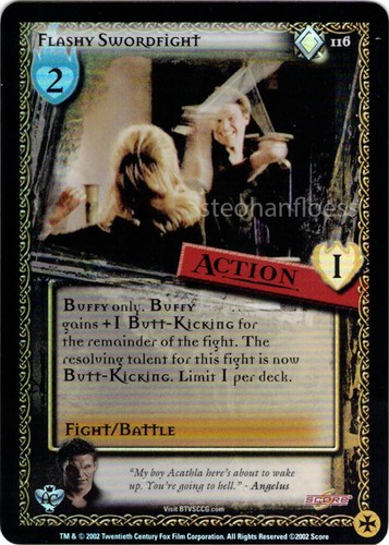 Buffy the Vampire Slayer 2002 CCG Angel's Curse lámina que eliges termina tu conjunto - Imagen 27 de 28