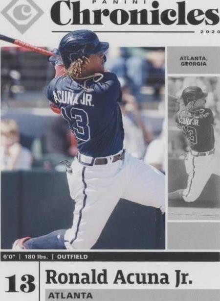 2020 Panini Chronicles - Ronald Acuña Jr. #3 - 1 of 1