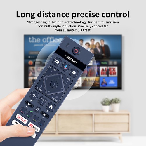 398GM10BEPHY0001CR RF543A1A0002 Remote Control For Philips OLED TV 65OLED908 - Picture 6 of 6