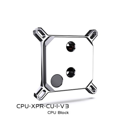 Bykski CPU Block For INTEL LGA115X 1200 1700 2011 /AMD Ryzen 3/5/7 X470 - Photo 19/20