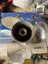 SOLAS   10 1/8 X 13 STAINLESS OUTBOARD PROPELLER # 1231-101-13