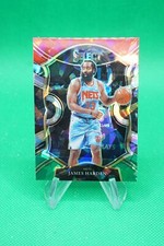 2020-21 Select Base Concourse Red White Green Cracked Ice #12 James Harden TL4