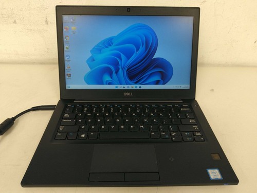 Dell latitude 7290 12.5" i7-8650u 1.9ghz 16gb ram 256gb SSD W11P Charger 72QR1N2