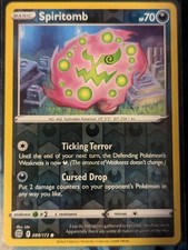 Pokémon TCG Spiritomb SWSH: Brilliant Stars 089/172 Reverse Holo Common
