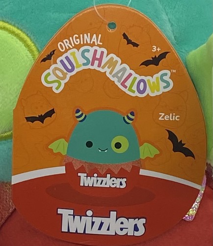 8" Zelic Twizzlers Squishmallow Halloween NUEVO 2022 **RARO** NUEVO CON ETIQUETAS - Imagen 5 de 5