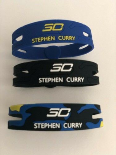 Basketball Bracelet STEPHEN CURRY Silicon Wristband Strap NBA Sports Fans - Picture 2 of 13
