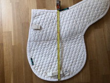 Nuumed Hi Wither wool  Numnah  white - M