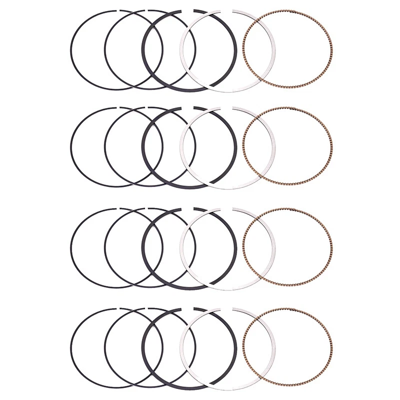 4X Piston Rings Kit for SUZUKI GSXR1000 2001 02 03 2004 STD 73mm 12140-40F00-000 - Image 2 of 4