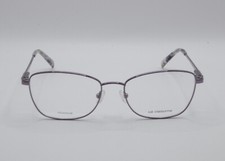 LIZ CLAIBORNE L667/T 789 CAT EYE TITANIUM EYEGLASS FRAMES PINK 135MM NEW