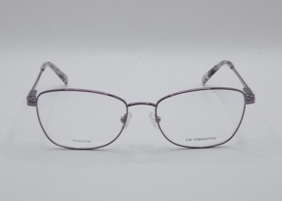 LIZ CLAIBORNE L667/T 789 CAT EYE TITANIUM EYEGLASS FRAMES PINK 135MM NEW