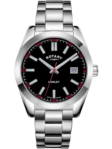 Rotary GB05180/04 Henley Herrenuhr 40mm 10ATM