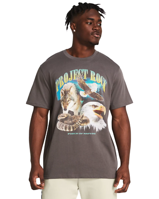 Under Armour Men's Project Rock Heavyweight Short Sleeve T Shirt