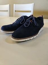 Cole Haan Men's Zerogrand Stitchlite C24947 Wingtip Oxford Shoes Navy Sz 10M