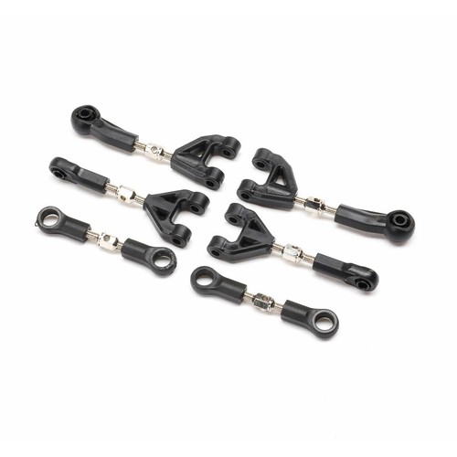 Losi -1923 Adjustable Camber & Steering Link Set: NAS GROM - Picture 2 of 2