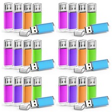 30PCS 8 GB USB 2.0 Flash Drives Thumb Drives USB Memory Sticks USB Disk 5 Colors