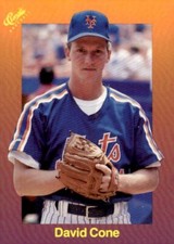 1989 Classic #125 David Cone New York Mets