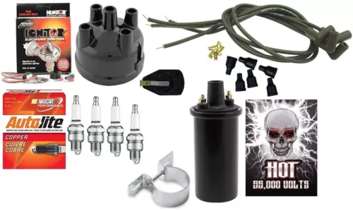 Electronic Ignition Kit & Hot Coil for Ford 600 700 800 900 2000 4000 Tractor