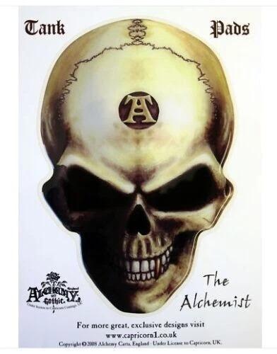 EXCLUSIVE Alchemy The Alchemist 'Skull' Resin Tank Pad