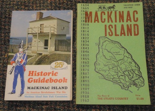 60er-70er Jahre Mackinac Island Michigan Touristenhefte