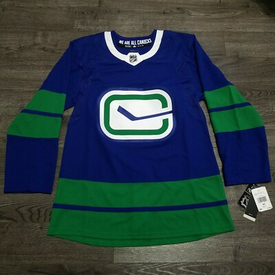 ADIDAS NHL Vancouver Canucks Authentic Third Jersey size 46 Small