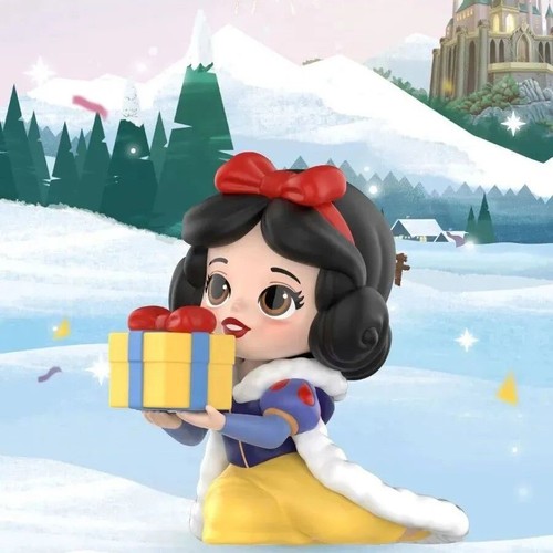 POPMART Disney princess warm winter blind box figure cute cartoon toy ornament - Picture 20 of 32