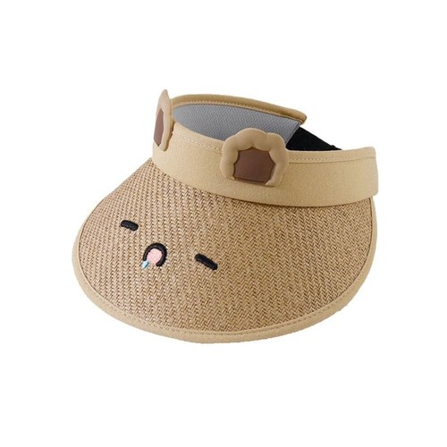 Chapeaux de soleil réglables protection mode UV casquette de protection solaire belle casquette supérieure vide extérieur