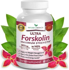 100 Ultra Pure Forskolin for Weight Women, Premium Extreme Boost Complex - 60 C