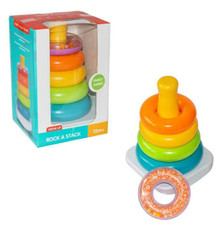 Askato Pyramide von Scheiben Kinder Spaß Motorik Geschenk Stapelspiel Spiel