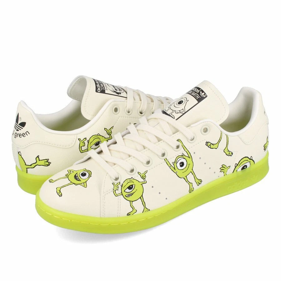 adidas Disney White Stan Smith Sneakers Monsters Mike Wazowski Edition Men  Size | eBay