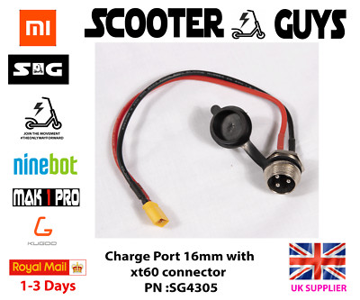 3-PIN LADEANSCHLUSS, 16 MM/XT60 STECKER PN:SG4305 **UK VERKÄUFER**SCHNELLER VERSAND***