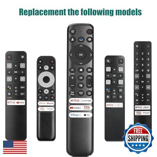 Replacement Remote for TCL TV Remote, Compatible with TCL Google TV Remote Q6 - Picture 3 of 5