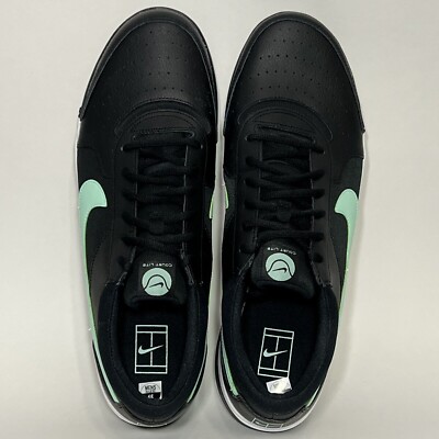 Nike Court Zoom Lite 3 Men Black Mint Green Tennis Shoes  display picture 2
