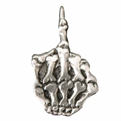 SKELETON HAND, Unique Piece Biker Style, Lead Free PIN