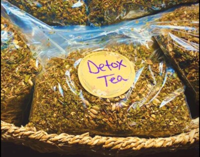 LOOSE LEAF HERBAL LIVER  DETOX TEA BLEND 5oz HEPATIC CLEANSE