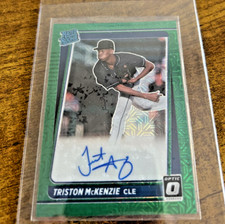 2021 Donrus Optic Triston McKenzie Green Stars Prism Auto RC /99