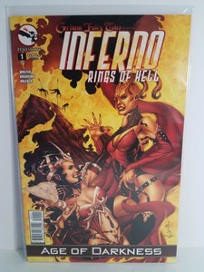 ~ Zenescope 1A cover Rings of Hell #1 Grimm Fairy Tales Presents Inferno