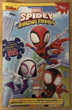 Disney Junior Marvel Spidey Amazing Friends FCBD Goblin Verde Doc Ock Alta Qualità