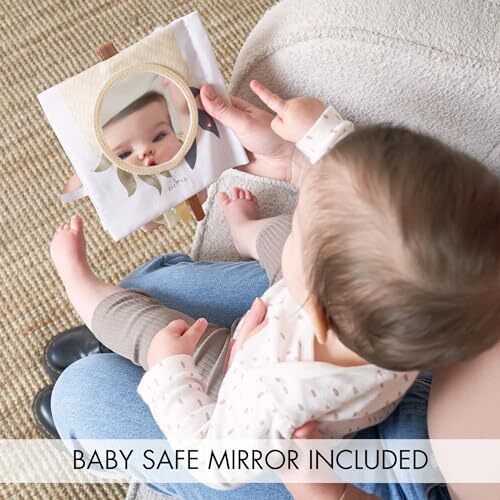 Soft Baby Book with Touch and Feel Pages - Cute Sensory Book for Animals - Picture 4 of 8