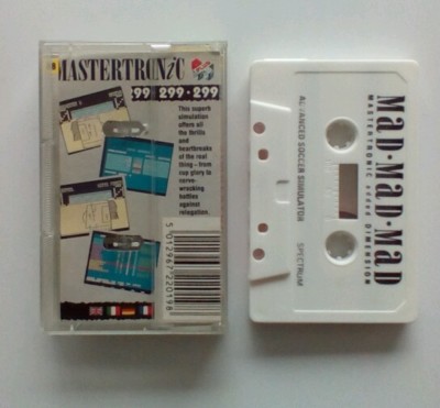 Advanced Soccer Simulator by Mastertronic for Sinclair ZX Spectrum