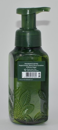 1 NEW BATH & BODY WORKS SUGARED MAPLE LANE GENTLE CLEAN FOAMING HAND SOAP WASH - Picture 3 of 4